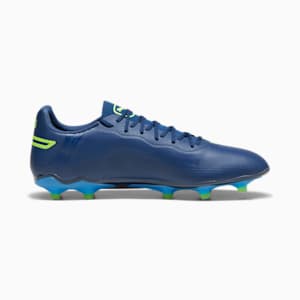 KING PRO FG/AG Football Boots, Persian Blue-Pro Green-Ultra Blue, extralarge-GBR