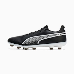 メンズ プーマ キング プロ HG サッカー スパイク, PUMA Black-PUMA White, extralarge-JPN