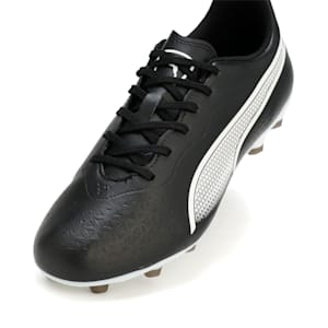 メンズ プーマ キング マッチ HG サッカー スパイク, PUMA Black-PUMA White, extralarge-JPN