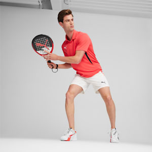 NOVA Elite Racquet Sports Shoes, Puma Dare to Woven Shorts-Active Red, extralarge