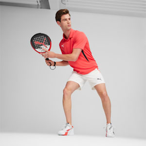 NOVA Elite Racquet Sports Shoes, PUMA White-PUMA Black-Active Red, extralarge