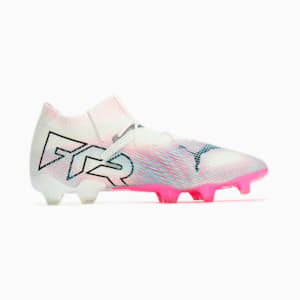 メンズ フューチャー 7 アルティメット FG/AG サッカースパイク, PUMA White-PUMA Black-Poison Pink, extralarge-JPN