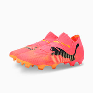 FUTURE 7 ULTIMATE FG/AG Men's Football Boots, Sunset Glow-PUMA Black-Sun Stream, extralarge-IND