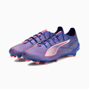 メンズ ウルトラ 5 アルティメット FG サッカースパイク, Lapis Lazuli-PUMA White-Sunset Glow, extralarge-JPN