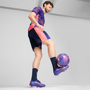 ULTRA 5 ULTIMATE FG Football Boots, Lapis Lazuli-PUMA White-Sunset Glow, extralarge-IND
