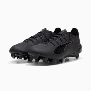 ULTRA 5 ULTIMATE FG Football Boots, PUMA Black-PUMA Silver-Shadow Gray, extralarge-IND