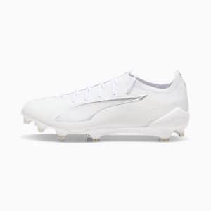 ULTRA 5 ULTIMATE Firm Ground Men's Soccer Cleats, PUMA White-PUMA White, extralarge