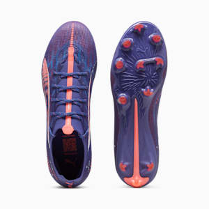 Tacos de futbol ULTRA 5 PRO FG/AG, Lapis Lazuli-PUMA White-Sunset Glow, extralarge