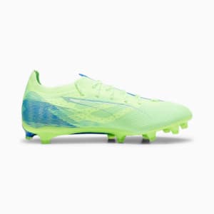 ULTRA 5 PRO Firm Ground/Artifical Ground Men's Soccer Cleats, Fizzy Apple-PUMA White-Bluemazing, extralarge