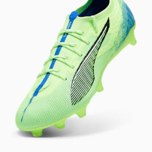 ULTRA 5 PRO Firm Ground/Artifical Ground Men's Soccer Cleats, Fizzy Apple-PUMA White-Bluemazing, extralarge
