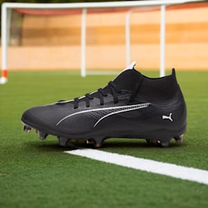 ULTRA 5 MATCH+ FG/AG Football Boots, PUMA Black-PUMA White, extralarge-IND