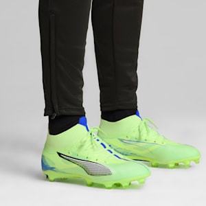 ULTRA 5 MATCH+ FG/AG Football Boots, Fizzy Apple-PUMA White-Bluemazing, extralarge-IND