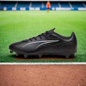 ULTRA 5 PLAY FG/AG Unisex Football Boots, PUMA Black-PUMA White, extralarge-IND
