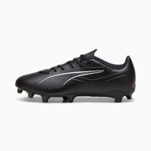 ULTRA 5 PLAY Firm Ground/Artificial Ground Men's Soccer Cleats, PUMA Black-PUMA White, extralarge