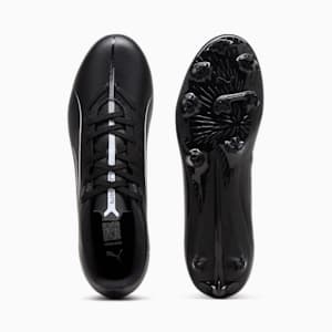 ULTRA 5 PLAY Firm Ground/Artificial Ground Men's Soccer Cleats, PUMA Black-PUMA White, extralarge