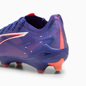 Chaussures de soccer à crampons pour terrain dur ULTRA 5 ULTIMATE Femme, Lapis Lazuli-PUMA White-Sunset Glow, extralarge