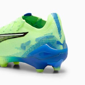 Chaussures de soccer à crampons pour terrain dur ULTRA 5 ULTIMATE Femme, Fizzy Apple-PUMA White-Bluemazing, extralarge