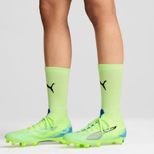ULTRA 5 MATCH+ FG/AG Women's Football Boots, Fizzy Apple-PUMA White-Bluemazing, extralarge-IND