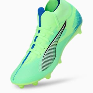 ULTRA 5 MATCH+ FG/AG Women's Football Boots, Fizzy Apple-PUMA White-Bluemazing, extralarge-IND