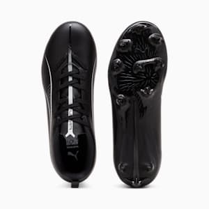 ULTRA 5 PLAY Firm Ground/Artificial Ground Kids' Soccer Cleats, PUMA Black-PUMA White, extralarge
