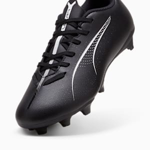 Tacos de fútbol ULTRA 5 PLAY FG/AG juvenil, PUMA Black-PUMA White, extralarge