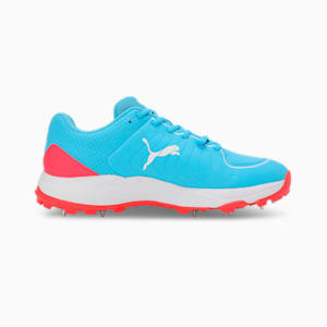 Spike 24.2 Ultralight Cricket Shoes, Luminous Blue-PUMA White-Fire Orchid, extralarge-IND