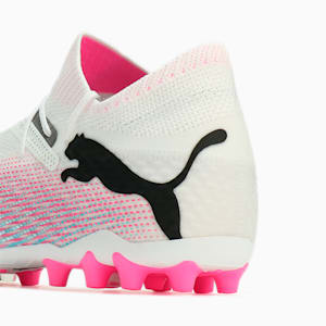 メンズ フューチャー 7 アルティメット MG サッカースパイク, PUMA White-PUMA Black-Poison Pink, extralarge-JPN