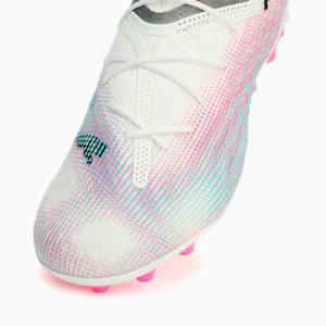 メンズ フューチャー 7 アルティメット MG サッカースパイク, PUMA White-PUMA Black-Poison Pink, extralarge-JPN