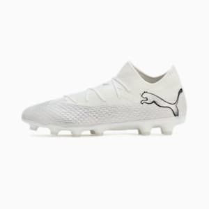 メンズ フューチャー 7 プロ HG/AG サッカースパイク, PUMA White-PUMA Silver-Silver Mist-PUMA Black, extralarge-JPN