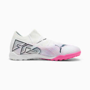 メンズ フューチャー 7 プロ CAGE サッカートレーニングシューズ, PUMA White-PUMA Black-Poison Pink, extralarge-JPN