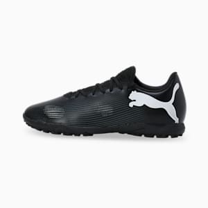 FUTURE 7 PLAY TT Men's Football Boots, PUMA Black-PUMA White, extralarge-IND