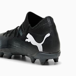 FUTURE 7 MATCH Firm Ground/Artificial Ground Big Kids' Cleats, PUMA Black-PUMA White, extralarge