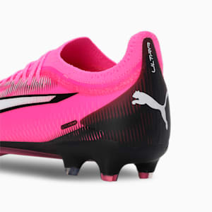 ULTRA ULTIMATE FG/AG Unisex Football Boots, Poison Pink-PUMA White-PUMA Black, extralarge-IND