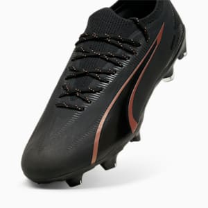 ULTRA ULTIMATE Firm Ground/Artificial Ground Men's Soccer Cleats, PUMA Black-Copper Rose, extralarge