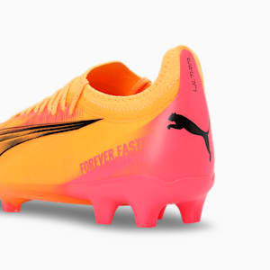 ULTRA ULTIMATE FG/AG Unisex Football Boots, Sun Stream-PUMA Black-Sunset Glow, extralarge-IND