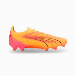 ULTRA ULTIMATE FG/AG Unisex Football Boots, Sun Stream-PUMA Black-Sunset Glow, extralarge-IND