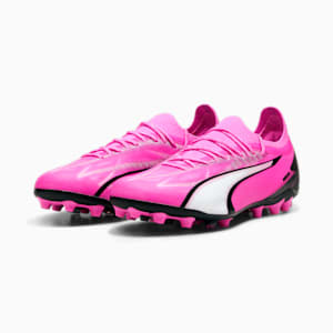 メンズ ウルトラ アルティメット MG サッカースパイク, Poison Pink-PUMA White-PUMA Black, extralarge-JPN