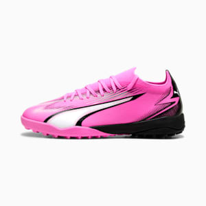 ULTRA MATCH TT Men's Soccer Cleats, Poison Pink-PUMA White-PUMA Black, extralarge