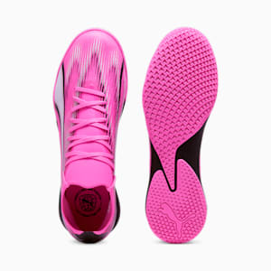 ULTRA MATCH Men's Indoor Court Shoes, Poison Pink-PUMA White-PUMA Black, extralarge-IND
