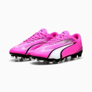 ULTRA PLAY FG/AG Men's Football Boots, Poison Pink-PUMA White-PUMA Black, extralarge-IND