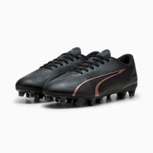 ULTRA PLAY FG/AG Men's Football Boots, PUMA Black-Copper Rose, extralarge-IND