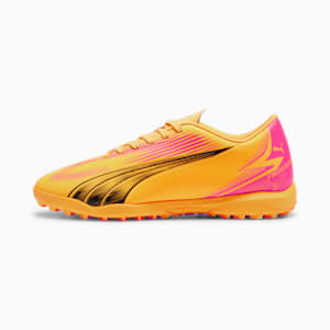 ULTRA PLAY TT Football Boots, Sun Stream-PUMA Black-Sunset Glow, extralarge-IND