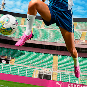 Chaussures de soccer ULTRA Ultimate FG/AG Femme, Poison Pink-PUMA White-PUMA Black, extralarge