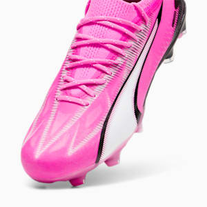ULTRA ULTIMATE Firm Ground/Artificial Ground Women's Soccer Cleats, Poison Pink-PUMA White-PUMA Black, extralarge