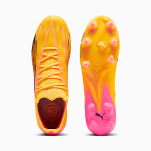 Chaussures de soccer ULTRA Ultimate FG/AG Femme, Sun Stream-PUMA Black-Sunset Glow, extralarge