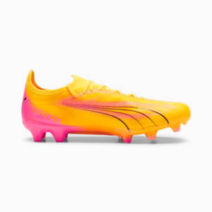 ULTRA ULTIMATE Firm Ground/Artificial Ground Women's Soccer Cleats, Sun Stream-PUMA Black-Sunset Glow, extralarge