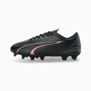 ULTRA PLAY FG/AG Youth Football Boots, PUMA Black-Copper Rose, extralarge-IND