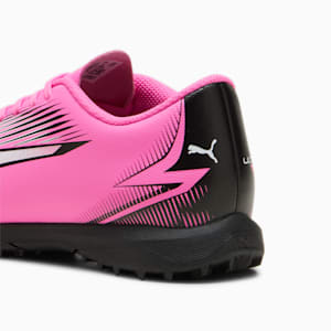 ULTRA PLAY Turf Trainer Big Kids' Soccer Cleats, Poison Pink-PUMA White-PUMA Black, extralarge