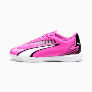 ULTRA PLAY IT Big Kids' Soccer Cleats, Poison Pink-PUMA White-PUMA Black, extralarge