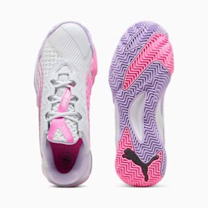 NOVA Elite Women's Racquet Sports Shoes, Silver Mist-Cheap Jmksport Jordan Outlet injex White-Vivid Violet, extralarge